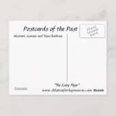 古いポストカード - "Katy Flyer" ポストカード (裏面)