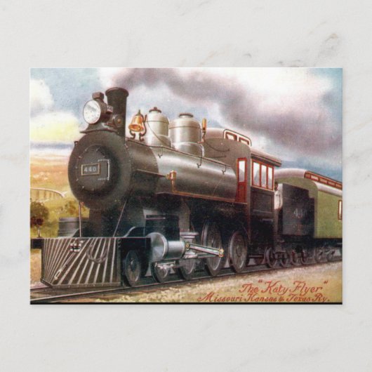 古いポストカード - "Katy Flyer" ポストカード (正面)
