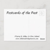 古いポストカード – Kilkee, Co Clareアイルランド ポストカード (裏面)