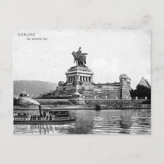 古いポストカード – Koblenz，ドイツ ポストカード (正面)