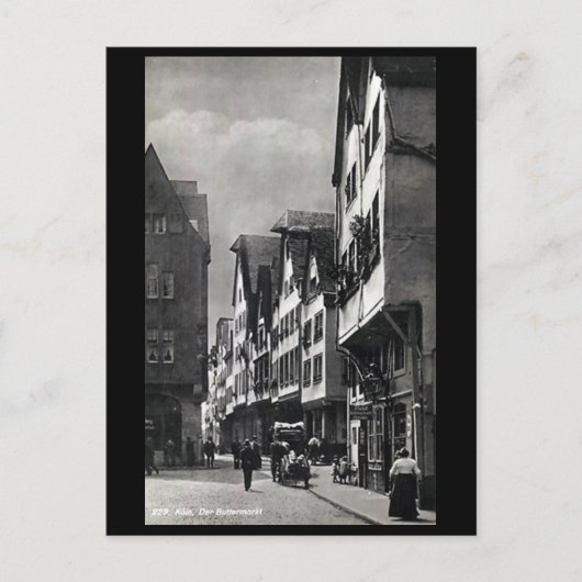 古いポストカード – Koln/Cologne, Buttermarkt. ポストカード (正面)