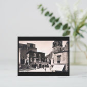 古いポストカード – La Piazza, Capri,イタリア ポストカード (スタンド正面)