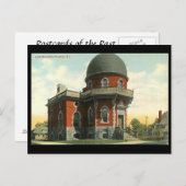 古いポストカード – Ladd Observatory, Providence, RI ポストカード (正面/裏面)