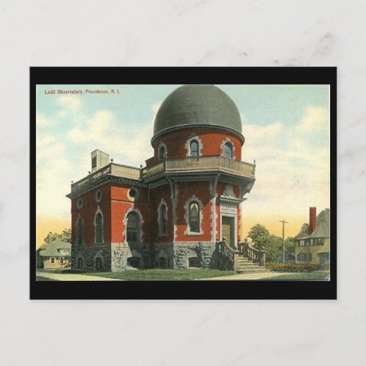 古いポストカード – Ladd Observatory, Providence, RI ポストカード (正面)