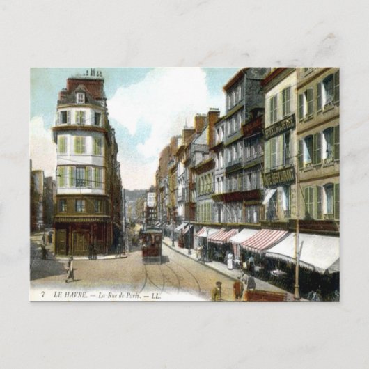 古いポストカード – Le Havre, Seine Maritime，フランス ポストカード (正面)