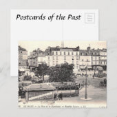 古いポストカード – Le Mans, Sarthe,フランス ポストカード (正面/裏面)