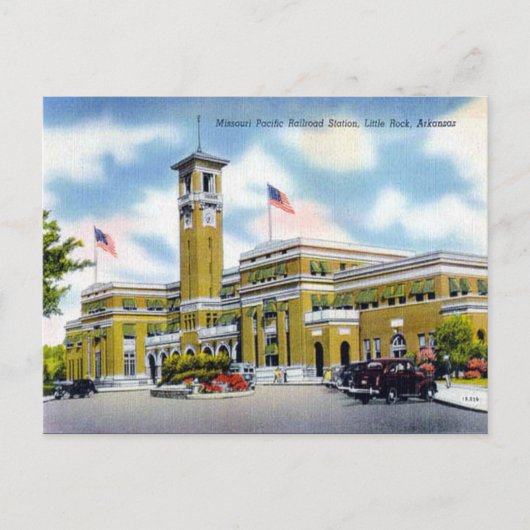古いポストカード – Little Rock, Arkansas, USA ポストカード (正面)