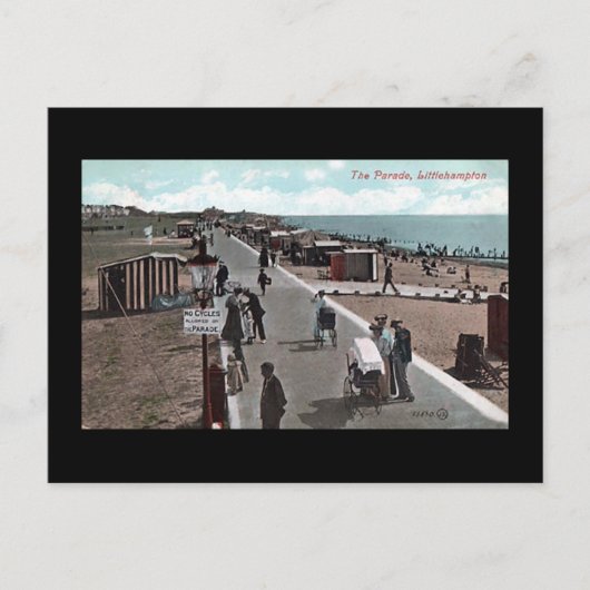 古いポストカード – Littlempton, Sussex ポストカード (正面)