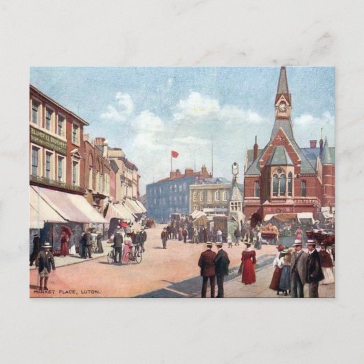 古いポストカード – Luton, Bedfordshire ポストカード (正面)