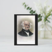 古いポストカード – Martin Van Buren米国大統領 ポストカード (スタンド正面)