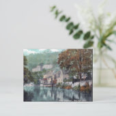 古いポストカード – Matlock Bath, Derbyshire ポストカード (スタンド正面)
