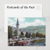 古いポストカード – Matlock Bath, Derbyshire ポストカード (正面/裏面)