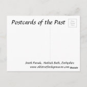 古いポストカード – Matlock Bath, Derbyshire ポストカード (裏面)