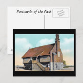 古いポストカード – Moot Hall, Aldeburgh, Suffolk ポストカード (正面/裏面)