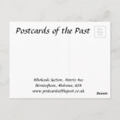 古いポストカード – Morris Ave, Birmingham, Alabama ポストカード (裏面)