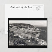 古いポストカード – Mousehole, Cornwall ポストカード (正面/裏面)