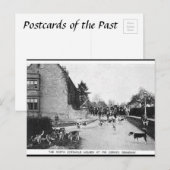 古いポストカード – N Cotswold Hounds,ブロードウェイ ポストカード (正面/裏面)