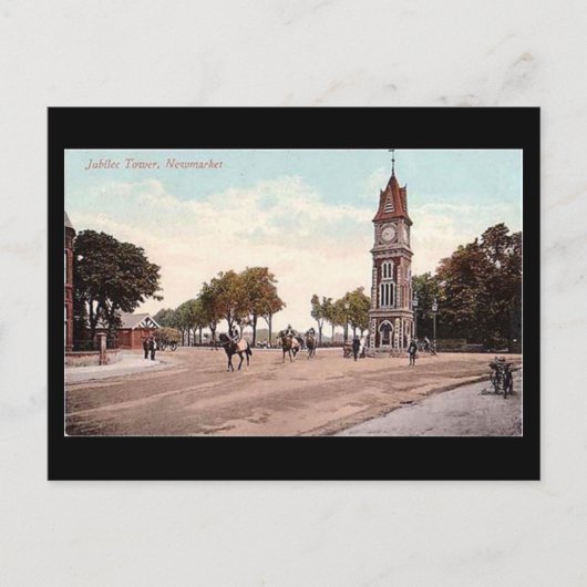 古いポストカード – Newmarket, Suffolk ポストカード (正面)