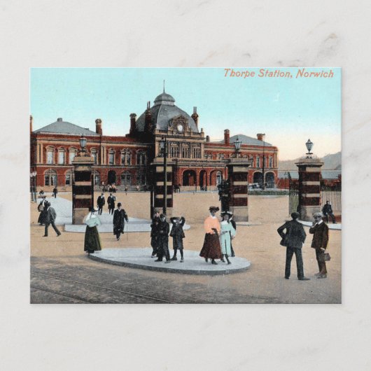 古いポストカード – Norwich, Norフォーク ポストカード (正面)