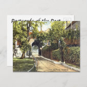 古いポストカード – Old Palace, Richmond，ロンドン ポストカード (正面/裏面)