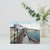 古いポストカード – Promenade, Penzance, Cornwall ポストカード (スタンド正面)