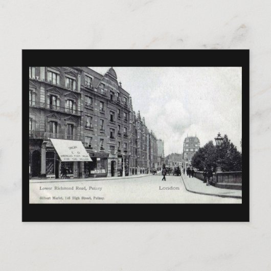 古いポストカード – Putney，ロンドン ポストカード (正面)