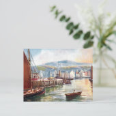 古いポストカード – Ramsey, Isle of Man ポストカード (スタンド正面)