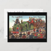 古いポストカード – Ramsgateからの最終列車 ポストカード (正面/裏面)