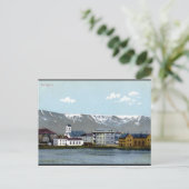 古いポストカード – Reykjavik，アイスランド ポストカード (スタンド正面)