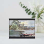 古いポストカード – River Dee, Chester, England ポストカード (スタンド正面)