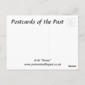 古いポストカード – RMS "タイタニック" ポストカード (裏面)