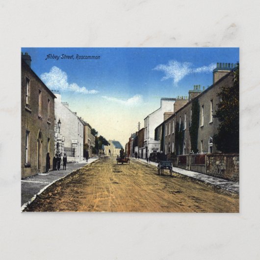 古いポストカード – Roscommon,アイルランド ポストカード (正面)