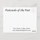 古いポストカード – Ross's Point, Co Sligo，アイルランド ポストカード (裏面)