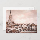 古いポストカード – Rother St, Stratford-on-Avon ポストカード (正面/裏面)