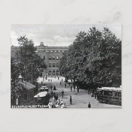 古いポストカード – Rotterdam,オランダ ポストカード (正面)