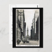 古いポストカード – S Broad St,フィラデルフィアPA ポストカード (正面/裏面)