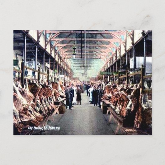 古いポストカード – Saint John, New Brunswick ポストカード (正面)