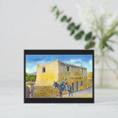 古いポストカード – Santa Fe,ニューメキシコ,アメリカ。 ポストカード (スタンド正面)