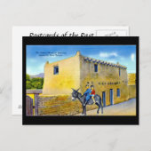 古いポストカード – Santa Fe,ニューメキシコ,アメリカ。 ポストカード (正面/裏面)