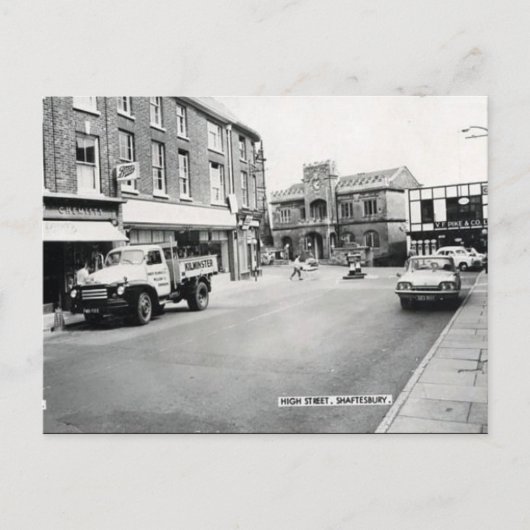 古いポストカード – Shaftesbury, Dorset ポストカード (正面)