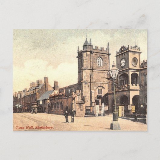 古いポストカード – Shaftesbury, Dorset ポストカード (正面)