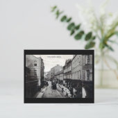 古いポストカード – Shop St，ゴールウェイ，アイルランド ポストカード (スタンド正面)