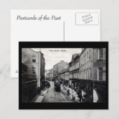 古いポストカード – Shop St，ゴールウェイ，アイルランド ポストカード (正面/裏面)