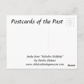 古いポストカード – Smike from "Nicholas Nickleby ポストカード (裏面)