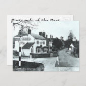 古いポストカード – Snitterfield, Warwickshire ポストカード (正面/裏面)