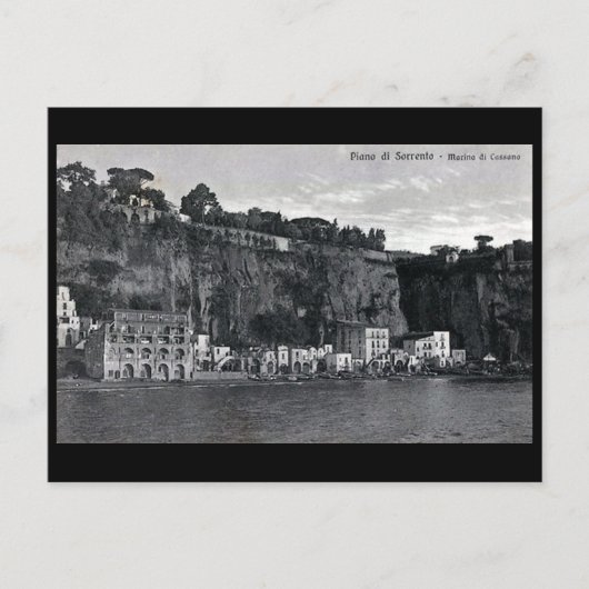 古いポストカード – Sorrento,イタリア ポストカード (正面)