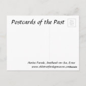 古いポストカード – Southend-on-Sea，エセックス ポストカード (裏面)