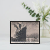 古いポストカード – SSコロンバス ポストカード (スタンド正面)