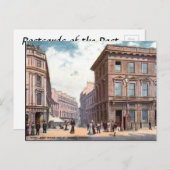 古いポストカード – St James's St, Derby ポストカード (正面/裏面)