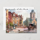 古いポストカード – St Peter Port, Guernsey ポストカード (正面/裏面)